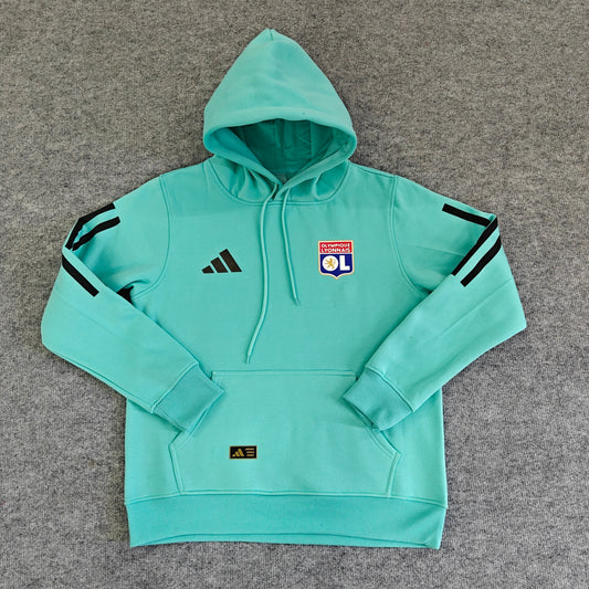 25/26 Olympique Lyonnais Home Hoodie (S-3XL)