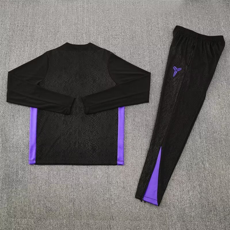 Barcelona 25/26 Black [Co-Branded] Half-Zip Training Suit