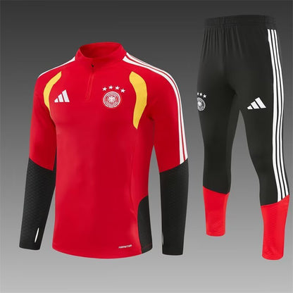 2026/27 Germany Red Half Pull Training Suit