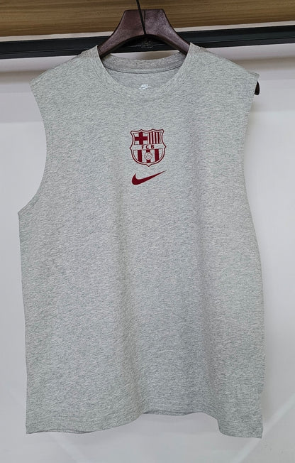25/26 Barcelona pure cotton football vest T-shirt (S-3XL)