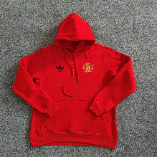 Manchester United Velvet Hoodie S-3XL