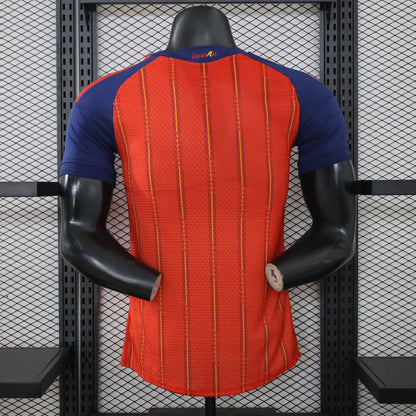 2026 Spain home 2-star With World Champions Patch Player version World Cup jersey S-3XL