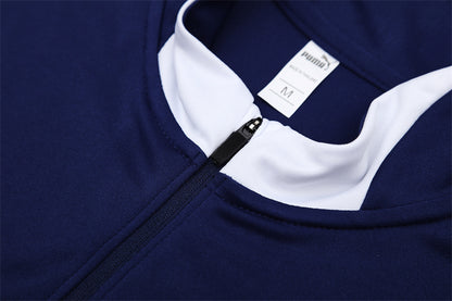 2025/26 Portugal Royal Blue Half Pull Training Suit (Adults&Kids)