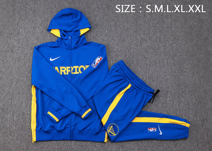 NBA Golden State Warriors Blue Tracksuit – Hoodie & Pants (S to 2XL)