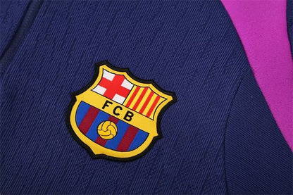 Barcelona 25/26 Blue Half-Zip Training Suit