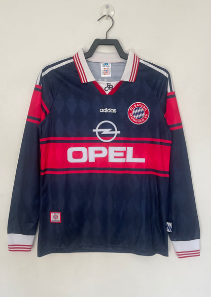 Retro 1997/99 Bayern home long sleeved S-XXL