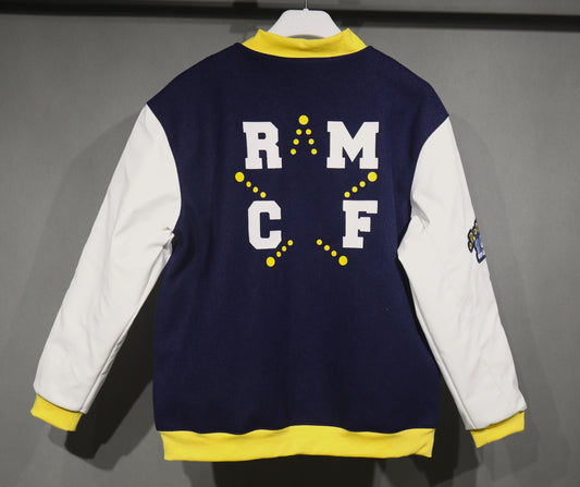 25/26 Real Madrid Leisure Culture Campus Style Baseball Jacket (S–2XL)