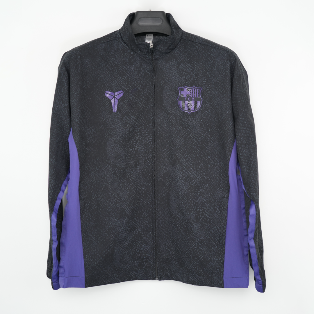 25/26 Barcelona Black Windbreaker S-3XL