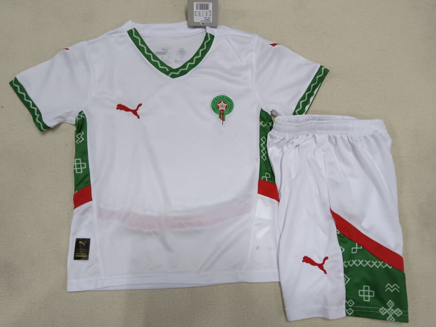 24/25 Kids Morocco away Size: 16-28