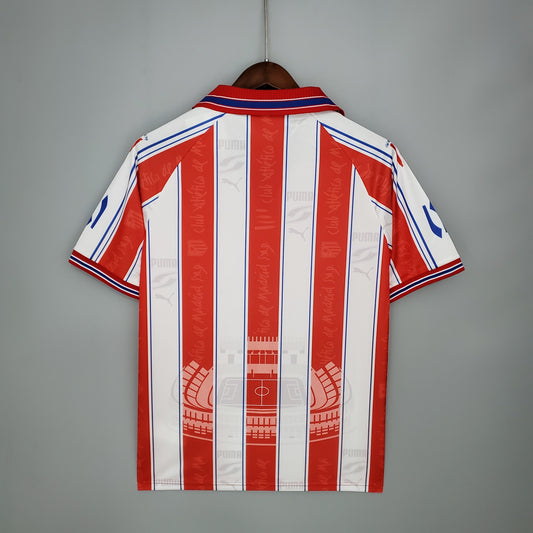 Retro Atletico Madrid 96/97 Home Kit