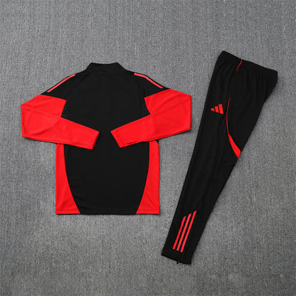 2025/26 Bayern Black Half Pull Training Suit (Adults&Kids)