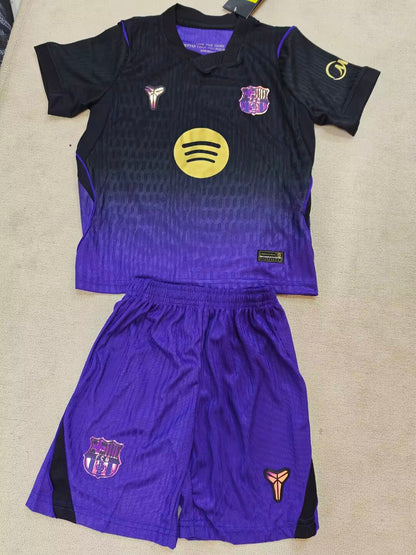 2026/27 Kids Barcelona Away Player Edition Football Jersey & Size 16-28
