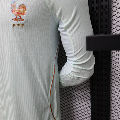 2026 France Away Long Sleeve Player Edition World Cup Jersey