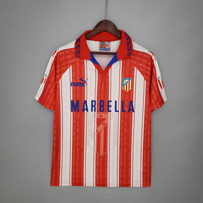 Retro Atletico Madrid 95/96 Home Kit