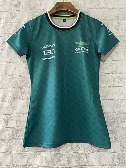 Aston Martin Aramco F1 Women’s T-Shirt – 2024 Team Edition (S–XL)