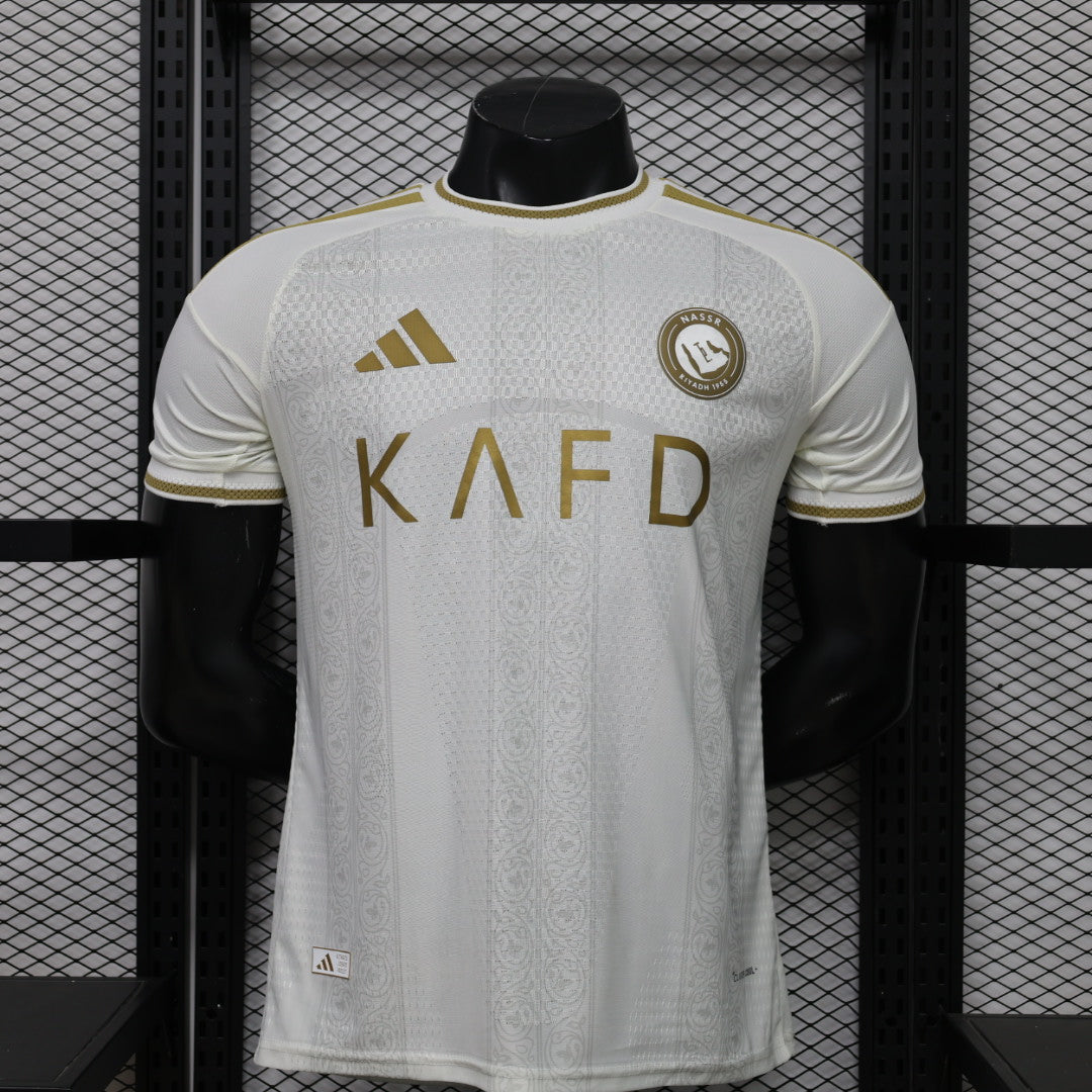 2026/27 Al-Nassr away with advertisement Player Version Soccer Jersey