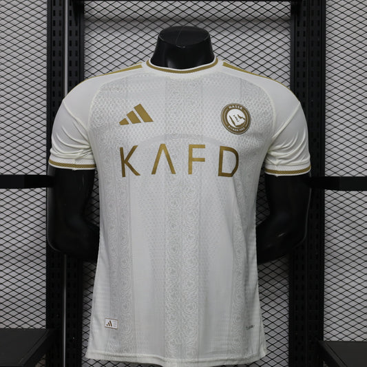 2026/27 Al-Nassr away with advertisement Player Version Soccer Jersey
