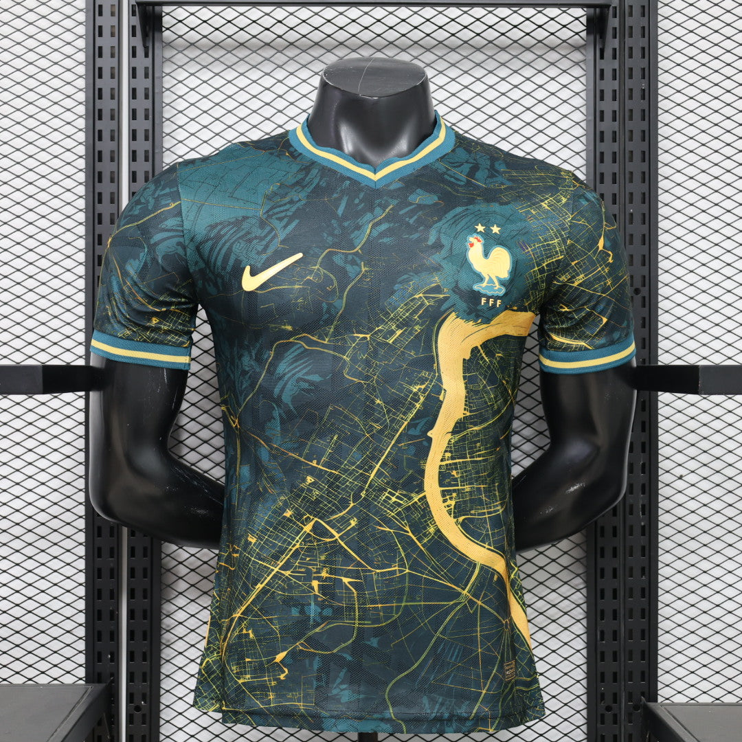 2026/27 France Special Edition Dark Green Player Version Soccer Jersey S-XXL