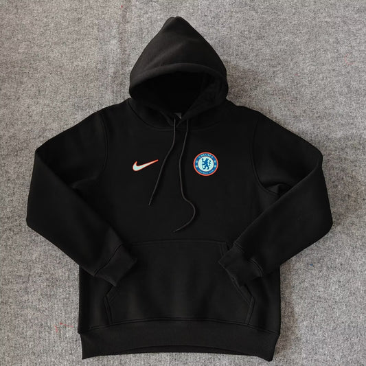 Nike x Chelsea FC Home Fleece Lined Hoodie – Official Football Fan Pullover Sweatshirt – Men’s Casual Wear – Sizes S-3XL – Black, White, Grey, Beige, Navy & Red