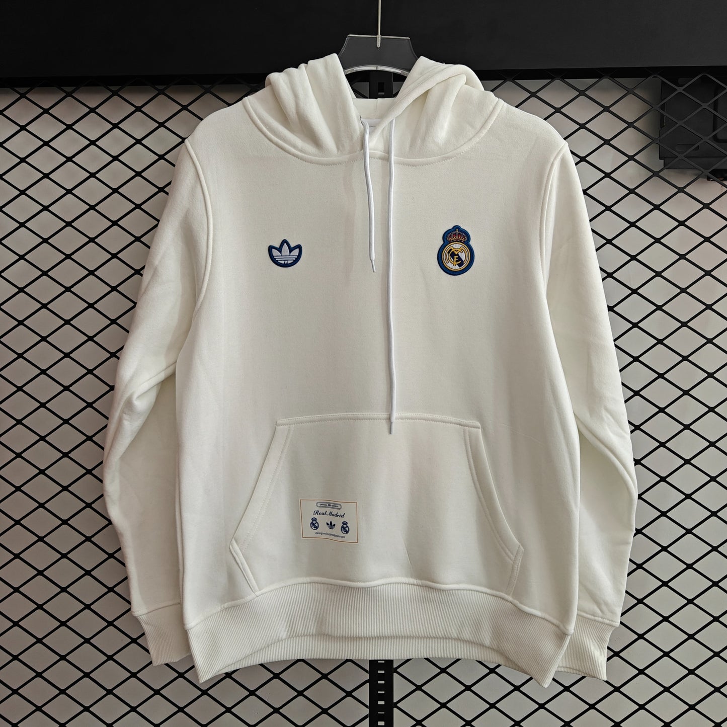 25/26 Real Madrid Mini Retro Embroidered Hoodie (S-3XL)