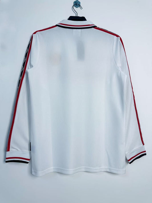 Retro 1998 Manchester United commemorative edition long sleeved S-XXL