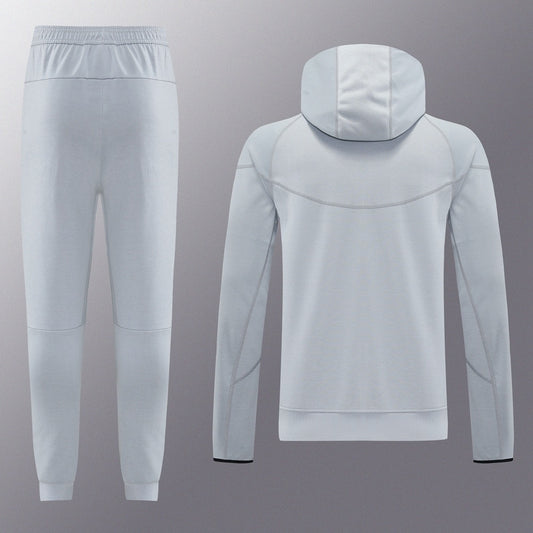 25/26 Barcelona Grey Hoodie Set S-2XL