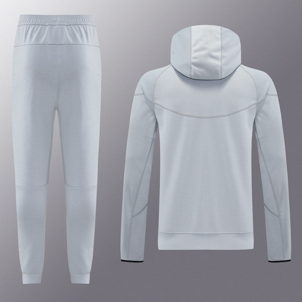 25/26 Barcelona Grey Hoodie Set S-2XL