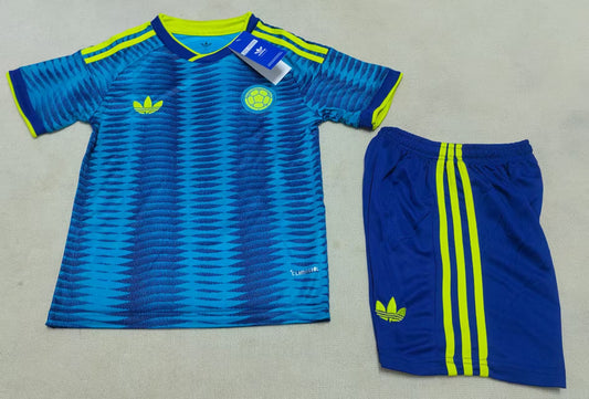 2026/27 Kids Colombia away Soccer Jersey