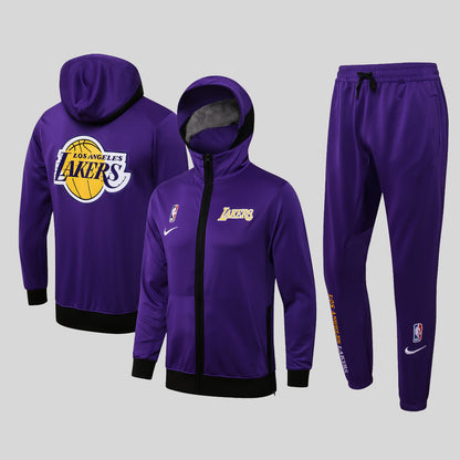 NBA Los Angeles Lakers Purple Tracksuit – Hoodie & Pants (S to 2XL)