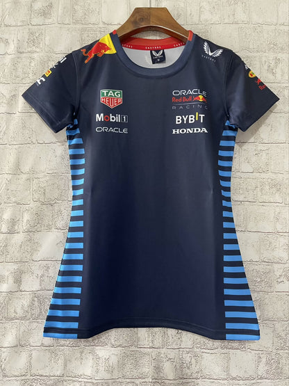 Red Bull Racing F1 Women’s T-Shirt – 2024 Team Edition (S–XL)