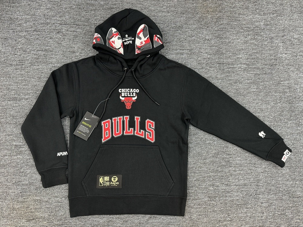 Kids # NBA Bulls hoodie black