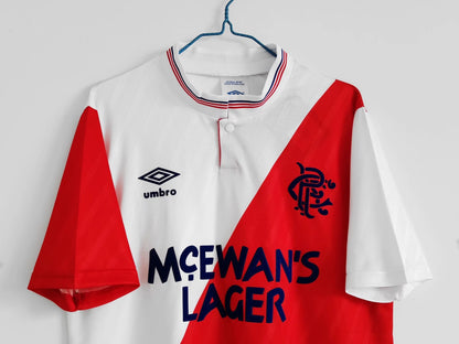1987/88 Rangers away