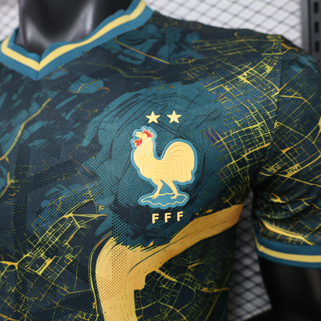 2026/27 France Special Edition Dark Green Player Version Soccer Jersey S-XXL