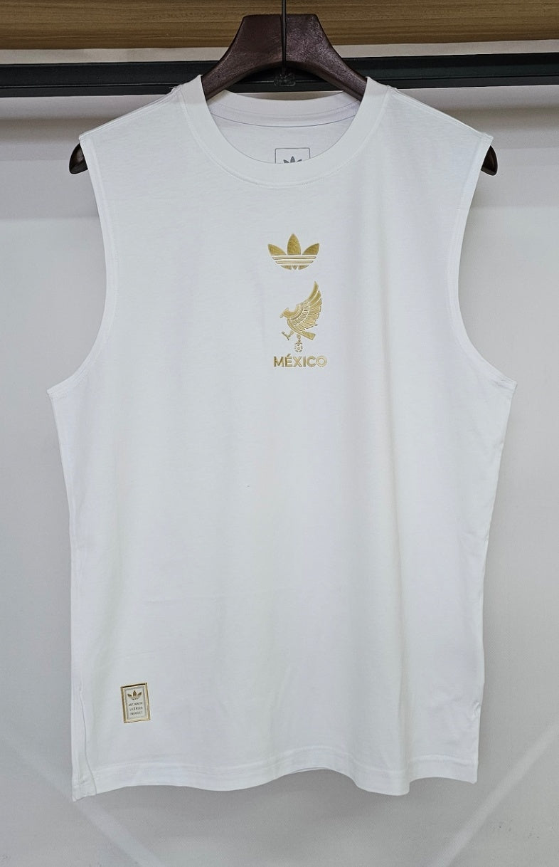 25/26 Mexico Cotton Football Tank Top T-shirt (S-3XL)
