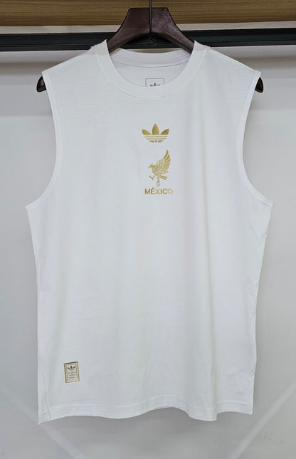 25/26 Mexico Cotton Football Tank Top T-shirt (S-3XL)