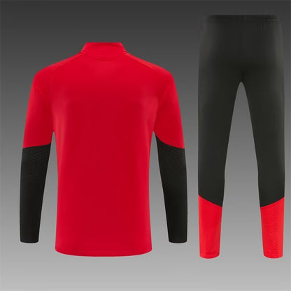 2026/27 Germany Red Half Pull Training Suit