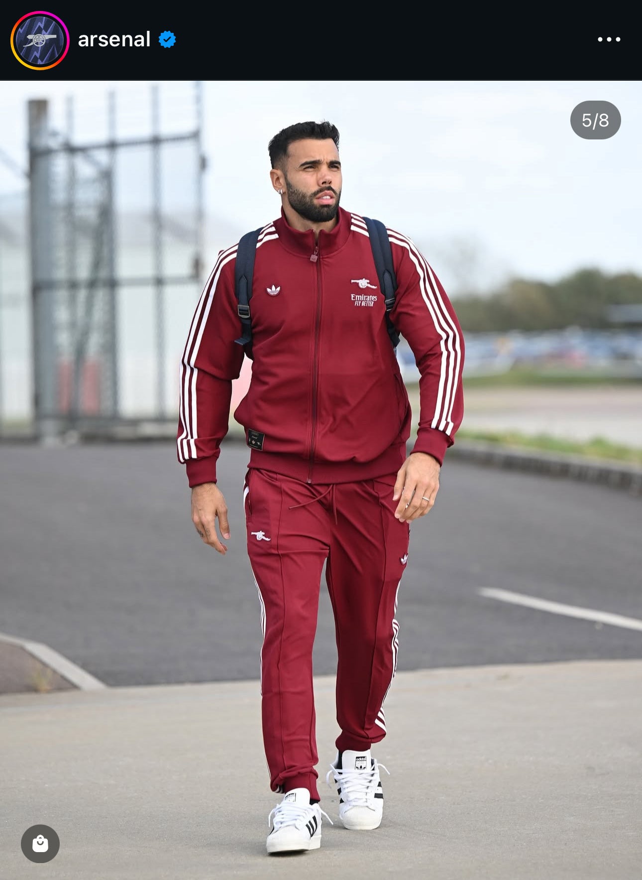 25/26 Arsenal Clover New Health and Leisure Jacket Set S-XXL