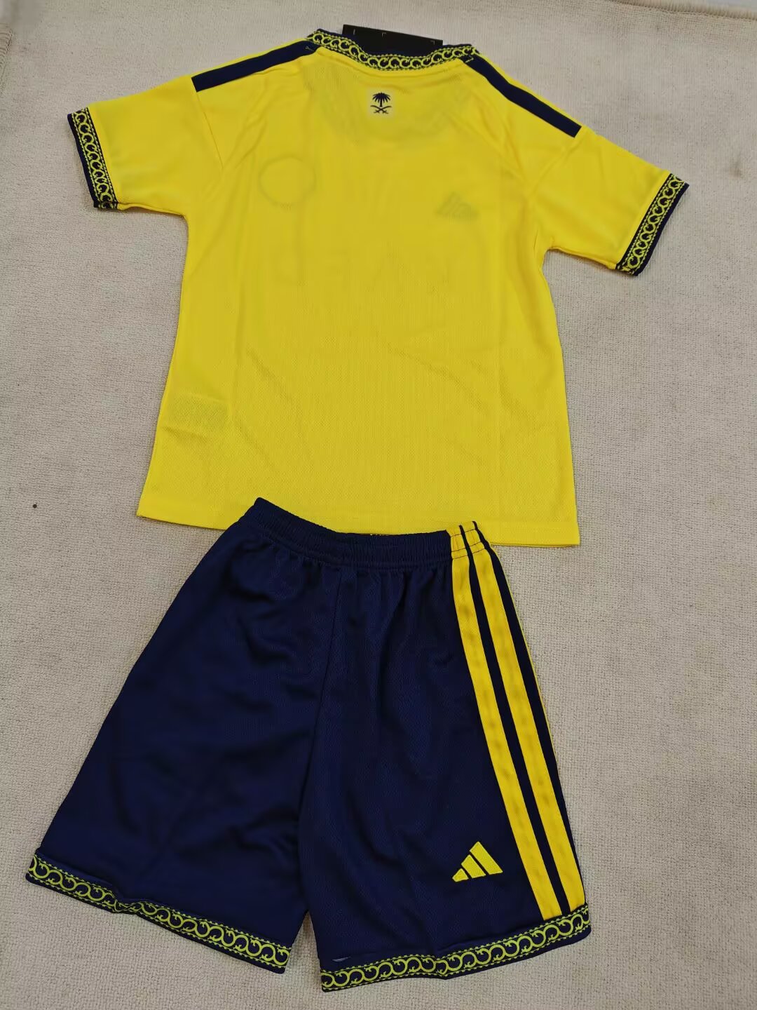 2026/27 Kids Al-Nassr Home fan version Soccer Jersey&Size 16-30