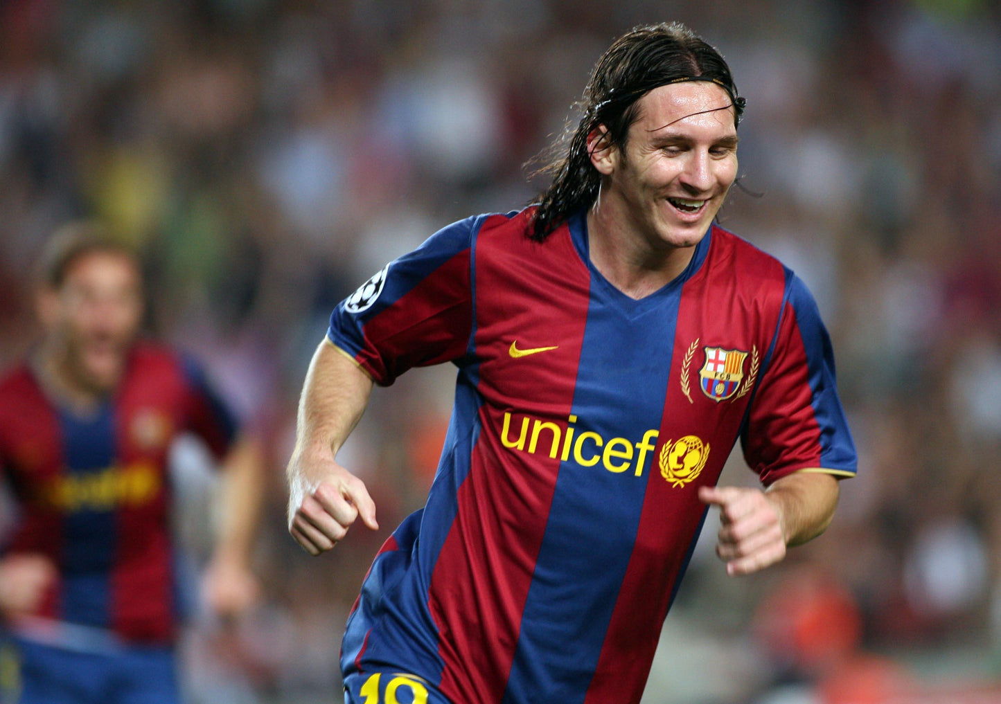 Retro 2007/08 FC Barcelona Home Jersey – Player Edition