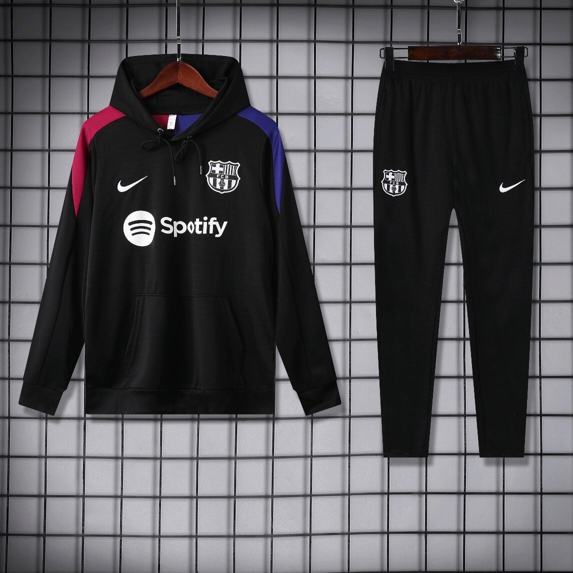 Barcelona hoodie training uniform S-XXL