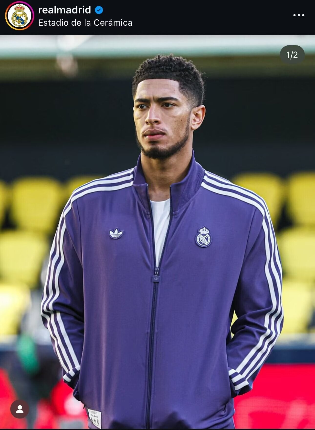 25/26 Real Madrid Adidas Originals Retro Jacket Set (S–XXL)