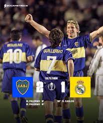 Retro 2000/01 Boca Juniors Home Shirt