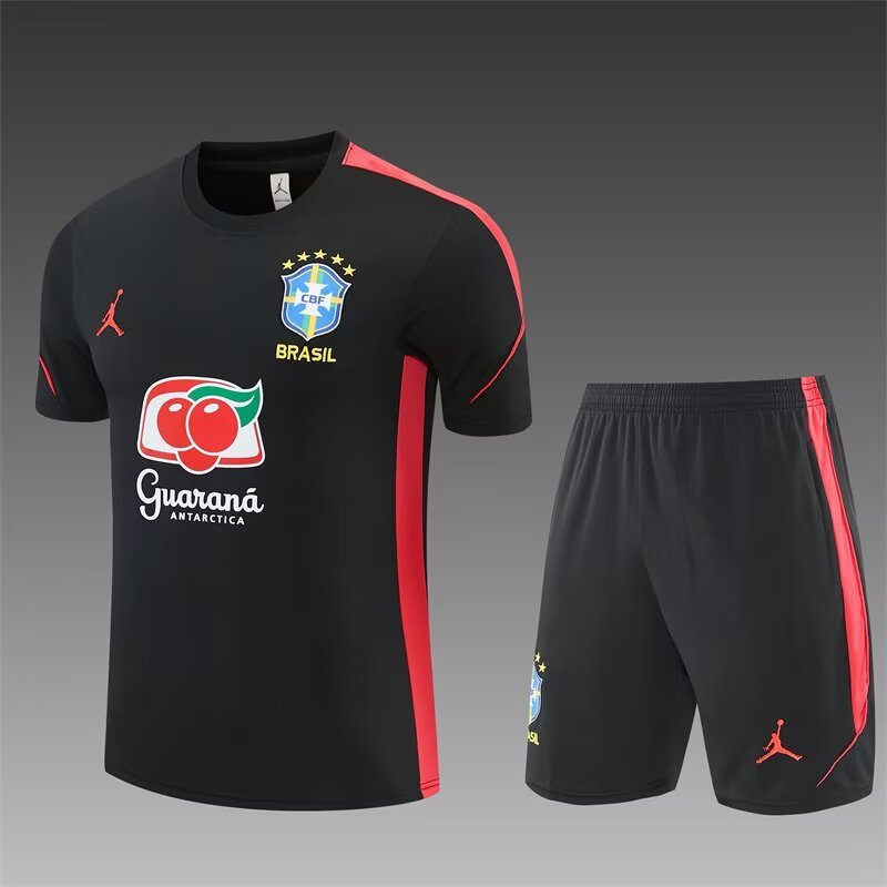 Jordan Brazil 2026/27 black with orange pink training suit