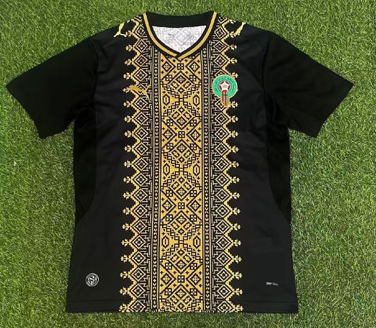 Morocco 2026/27 black kit voorkant