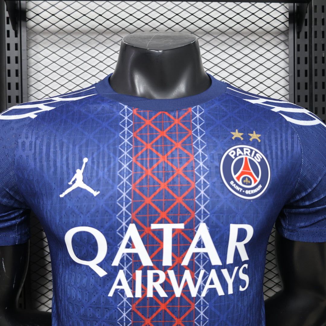 2025/26 PSG Special Edition with 2-Star Player Version Soccer Jersey detail