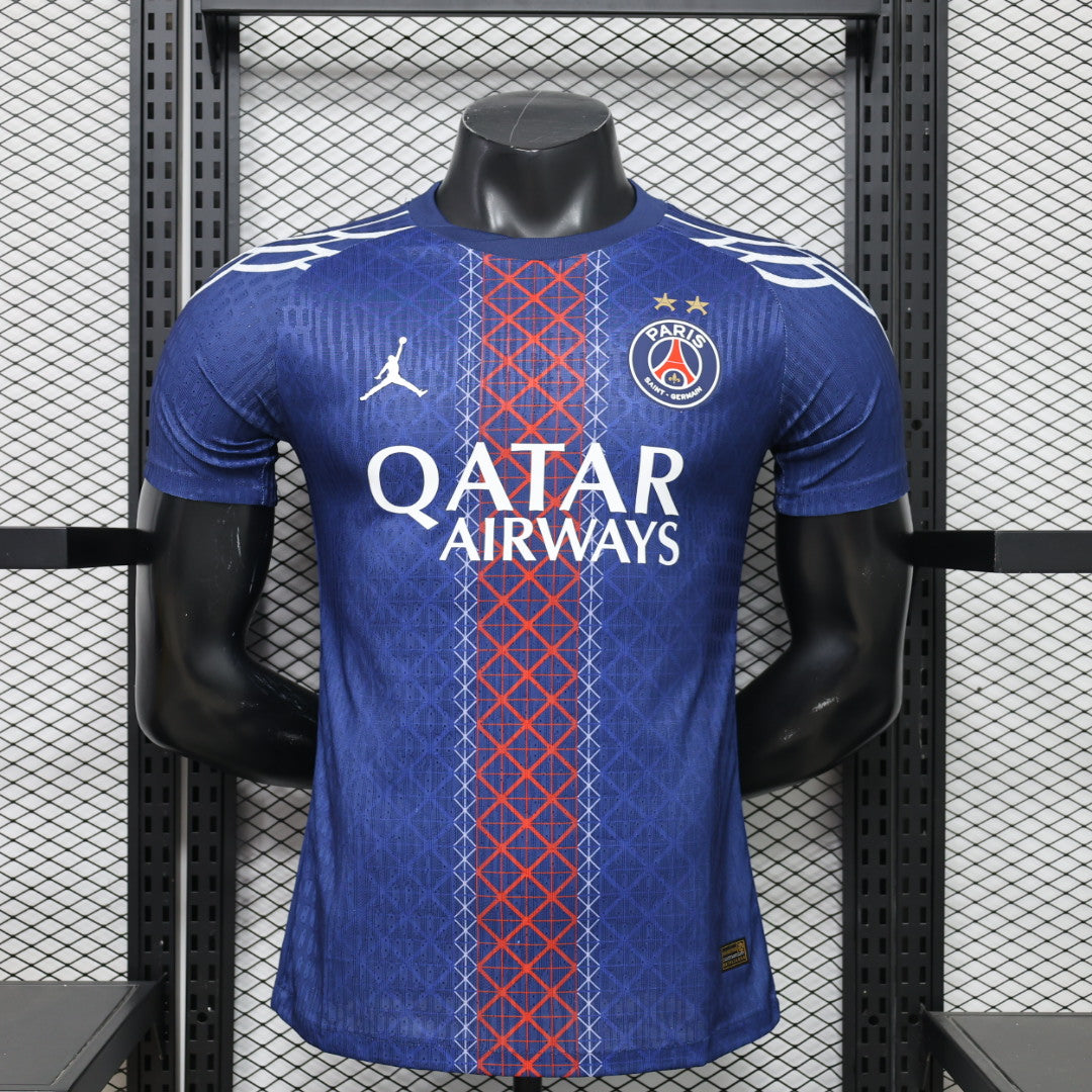 2025/26 PSG Special Edition with 2-Star Player Version Soccer Jersey front