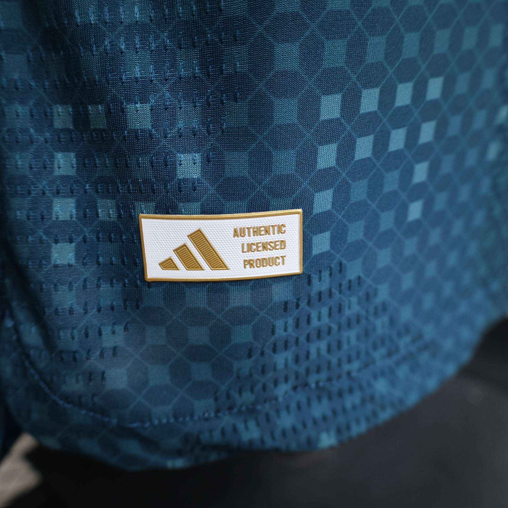 Real Madrid 2026/27 away player version authentic detail