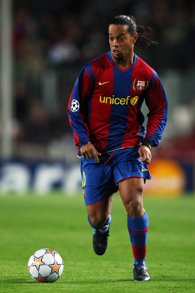 Retro 2007/08 FC Barcelona Home Jersey – Player Edition