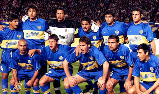 Retro 2000/01 Boca Juniors Home Shirt